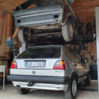 Gewitter im Anmarsch --> Autos stapeln