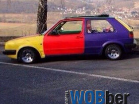 Golf 2 harlekin