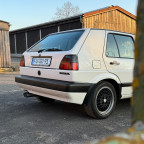 Golf 2 GL und seine "neuen" Felgen