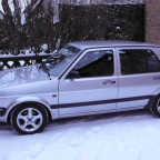 Golf 2 im Schnee