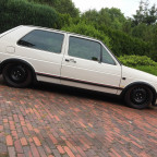 Golf 2 GX mit GTI Optik