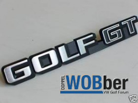 Golf GT Emblem