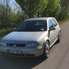 Mein Winter-Golf auf seiner letzten Tour, kurz bevor er über den Sommer in die Garage kam...