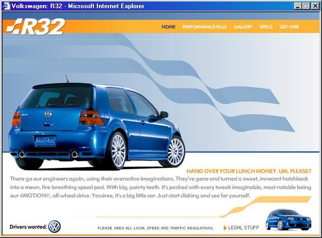 US-R32 geht an den Start - Golf - VW Golf - Doppel-WOBber